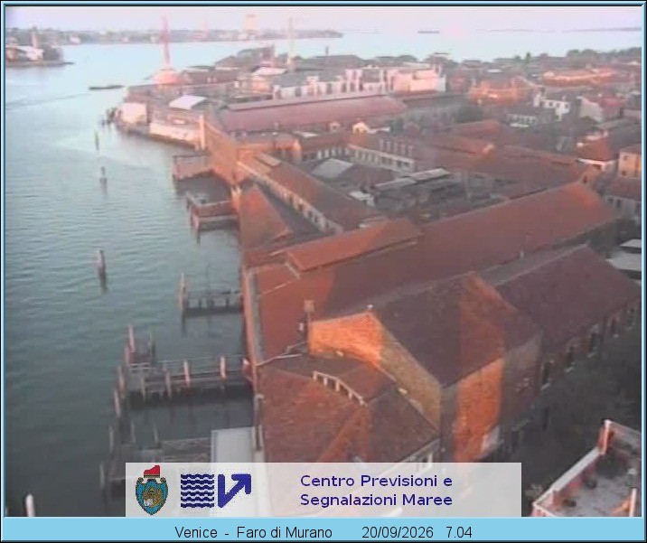 Archiv Foto Webcam Insel Murano Venedig