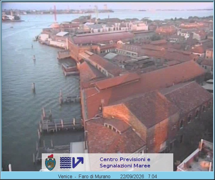 Archiv Foto Webcam Insel Murano Venedig