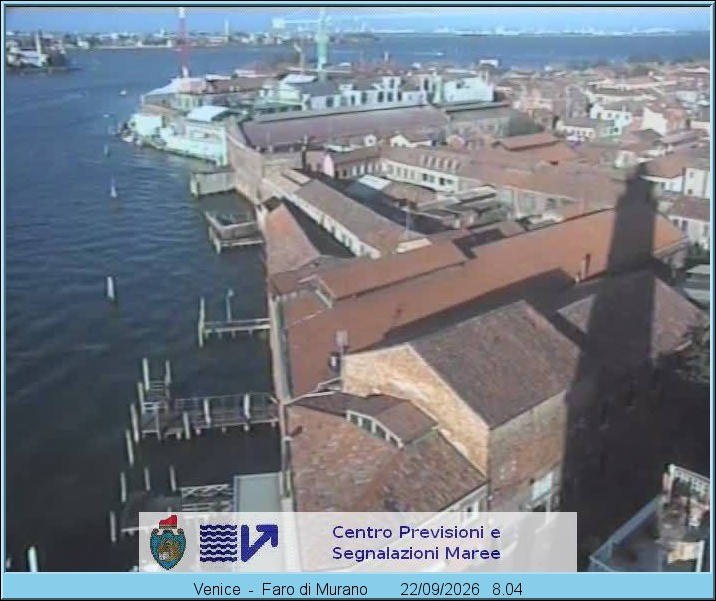 Archiv Foto Webcam Insel Murano Venedig