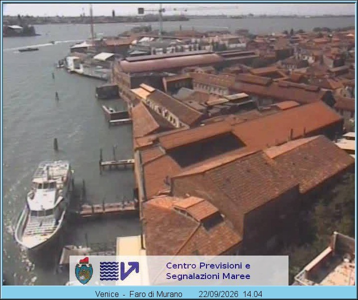 Archiv Foto Webcam Insel Murano Venedig