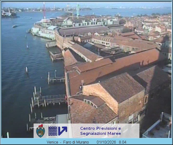 Archiv Foto Webcam Insel Murano Venedig