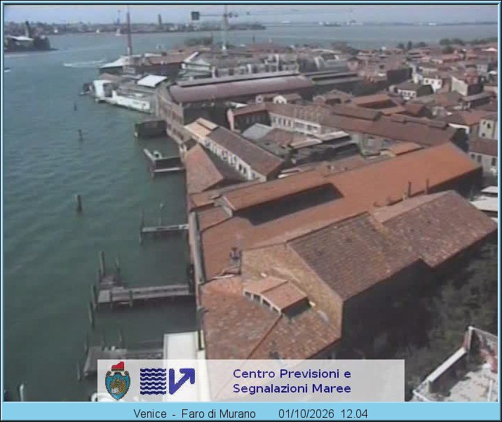 Archiv Foto Webcam Insel Murano Venedig