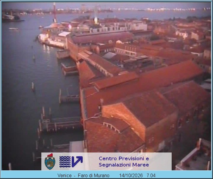 Archived image Webcam Murano Island Venice