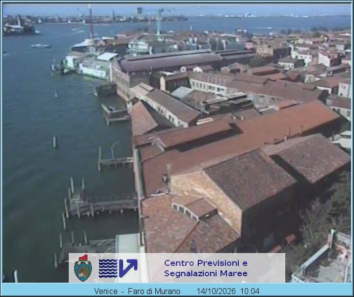 Archived image Webcam Murano Island Venice