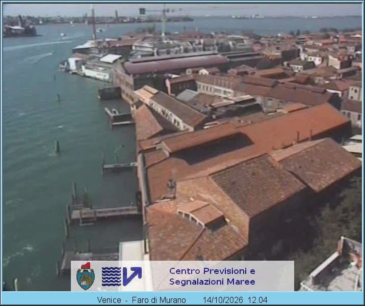 Archived image Webcam Murano Island Venice