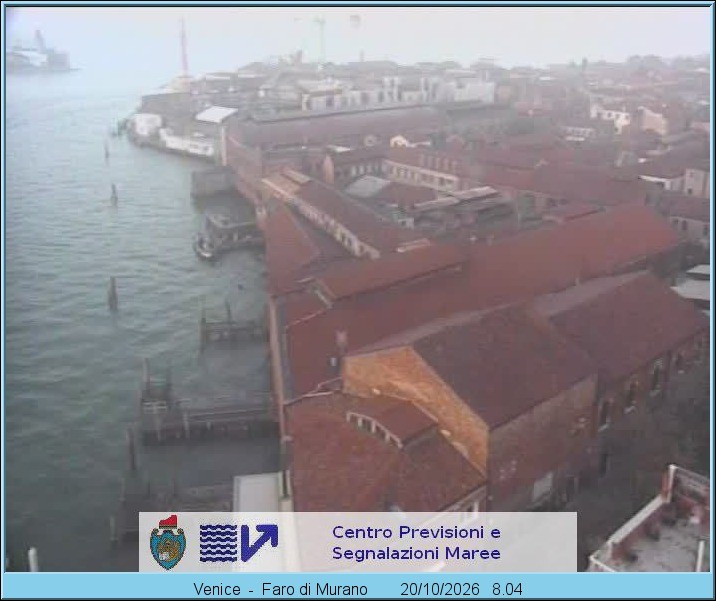 Archived image Webcam Murano Island Venice