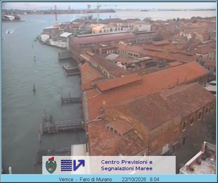 Archived image Webcam Murano Island Venice
