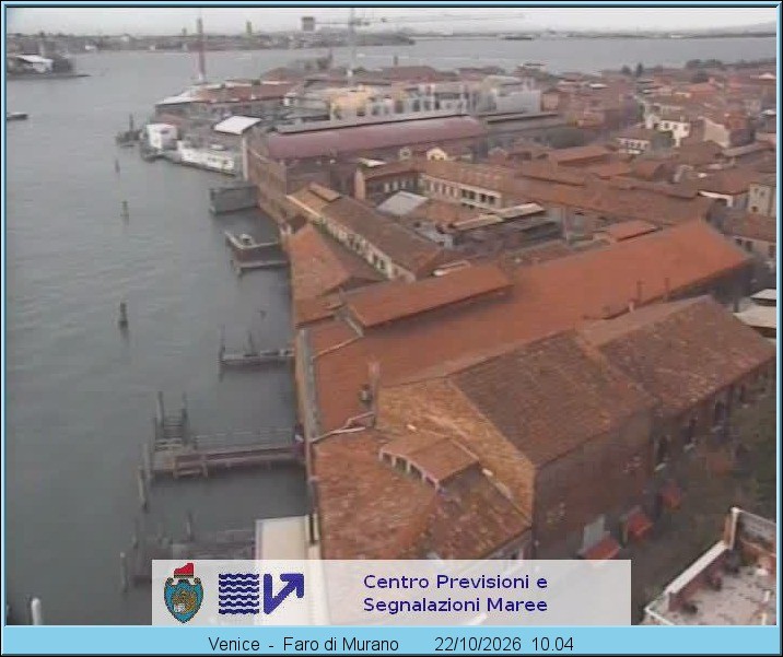 Archived image Webcam Murano Island Venice