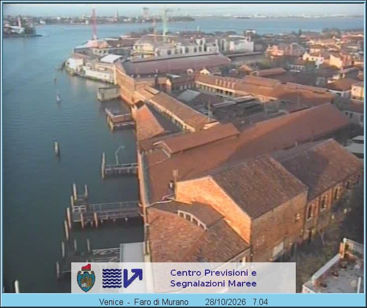 Archived image Webcam Murano Island Venice