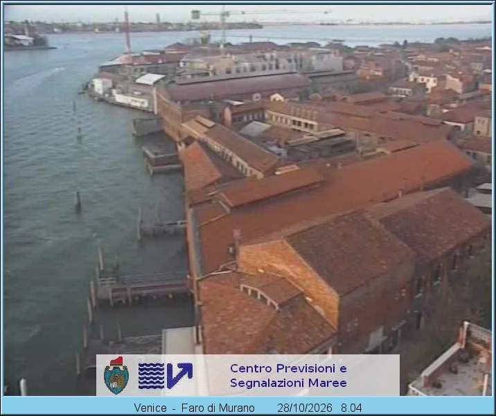 Archived image Webcam Murano Island Venice