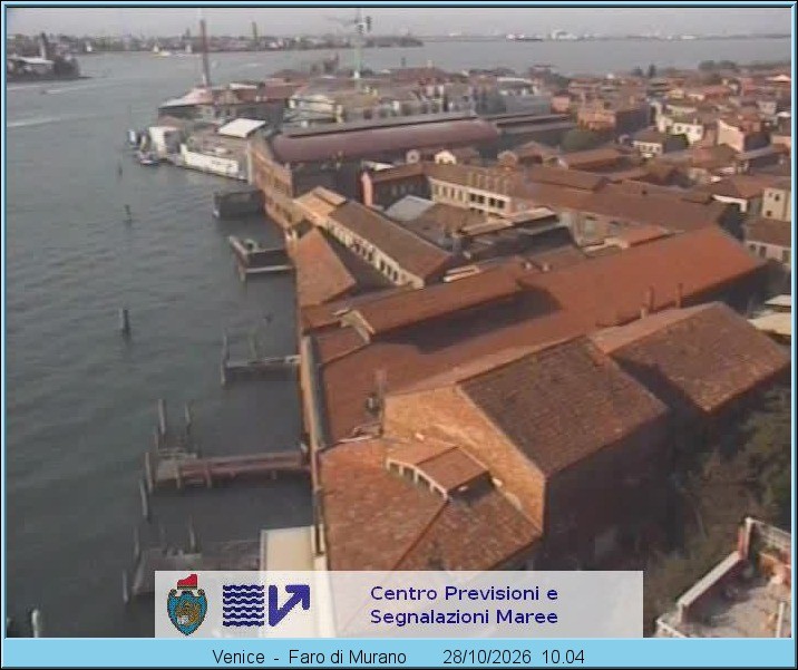 Archived image Webcam Murano Island Venice