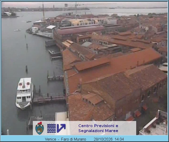 Archived image Webcam Murano Island Venice
