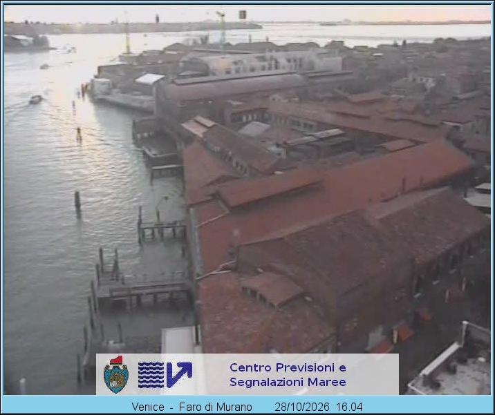 Archived image Webcam Murano Island Venice