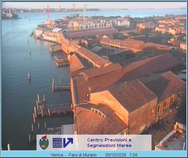 Archived image Webcam Murano Island Venice