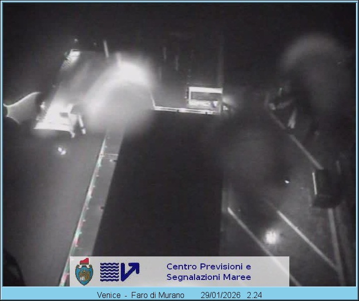 Archiv Foto Webcam Murano Hafen in Venedig