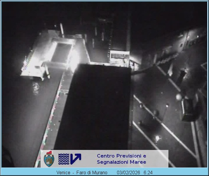 Archiv Foto Webcam Murano Hafen in Venedig