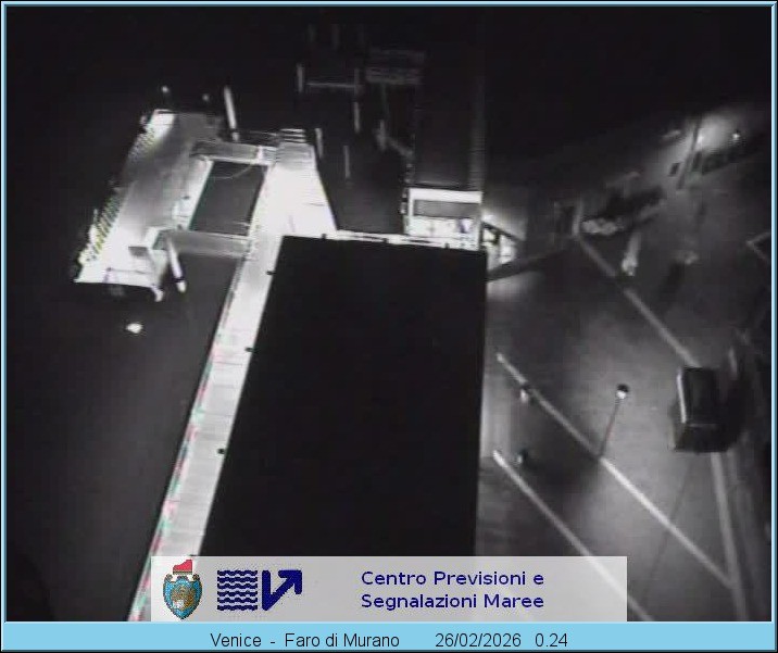 Archiv Foto Webcam Murano Hafen in Venedig