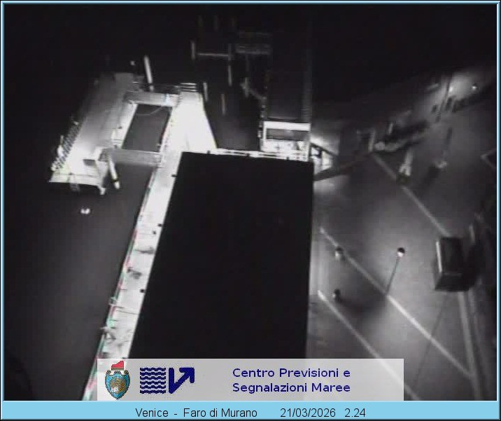 Archiv Foto Webcam Murano Hafen in Venedig