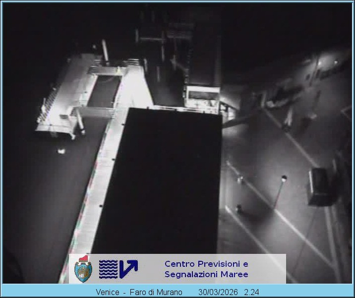 Archiv Foto Webcam Murano Hafen in Venedig