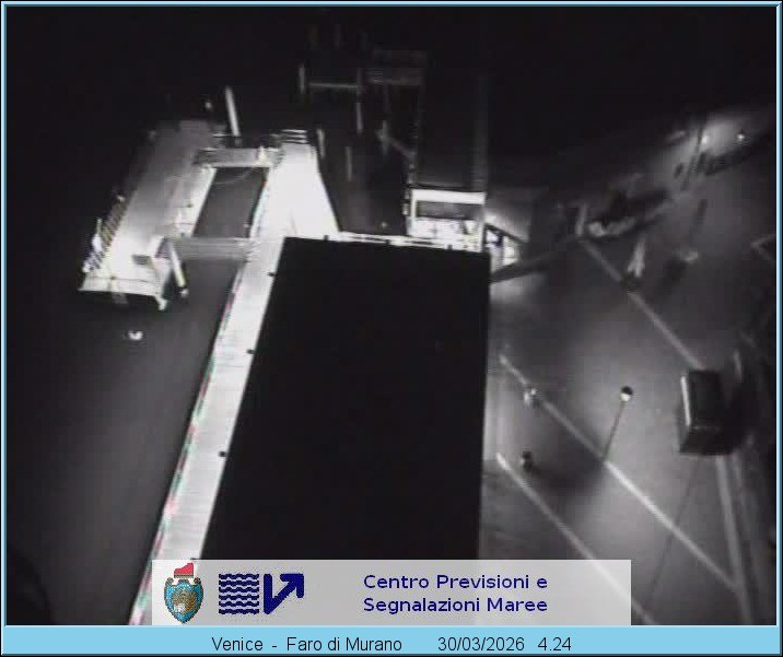 Archiv Foto Webcam Murano Hafen in Venedig