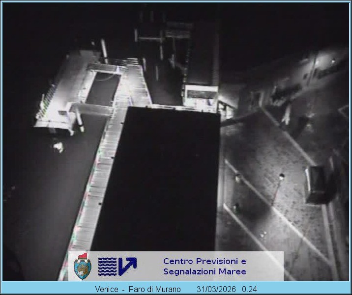 Archiv Foto Webcam Murano Hafen in Venedig