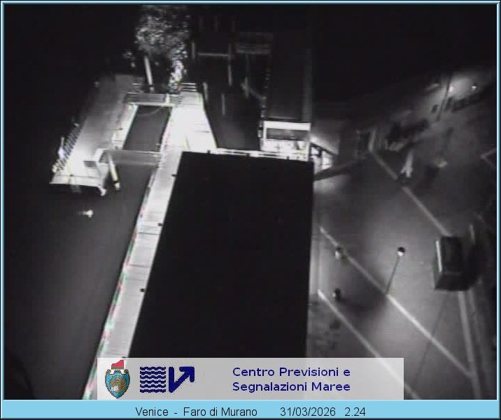 Archiv Foto Webcam Murano Hafen in Venedig