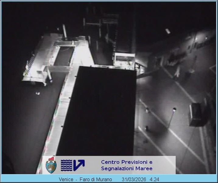 Archiv Foto Webcam Murano Hafen in Venedig