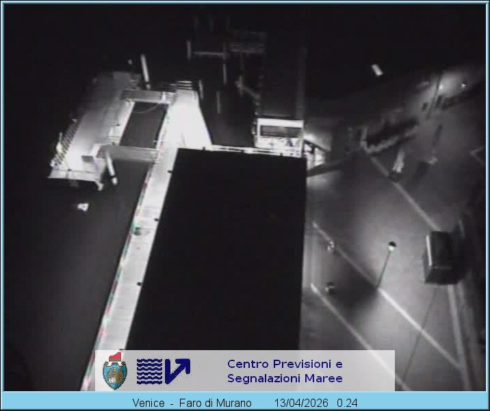 Archiv Foto Webcam Murano Hafen in Venedig