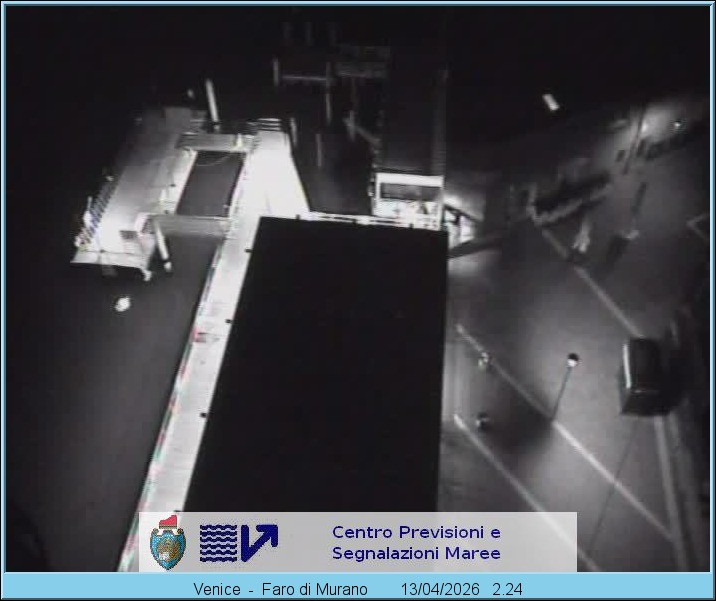 Archiv Foto Webcam Murano Hafen in Venedig