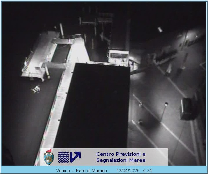 Archiv Foto Webcam Murano Hafen in Venedig