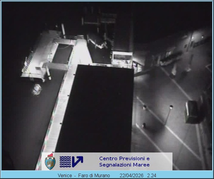 Archiv Foto Webcam Murano Hafen in Venedig