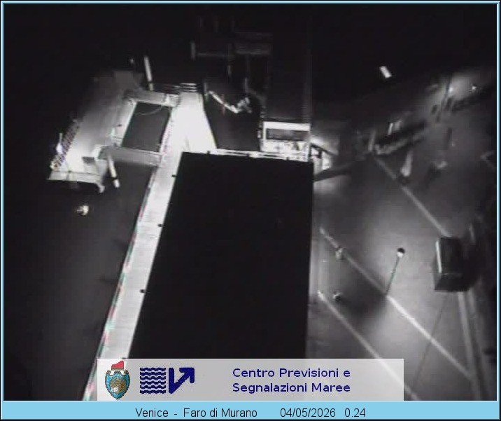Archiv Foto Webcam Murano Hafen in Venedig