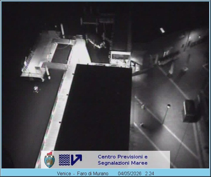 Archiv Foto Webcam Murano Hafen in Venedig