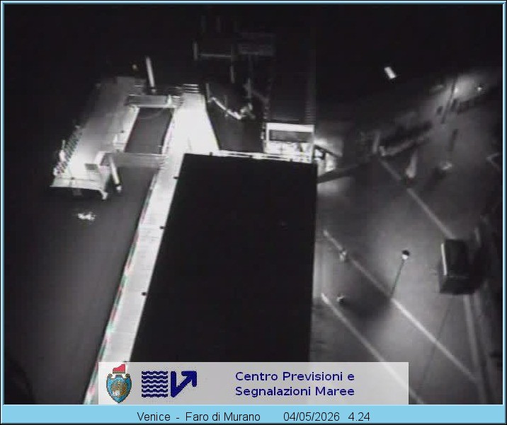 Archiv Foto Webcam Murano Hafen in Venedig