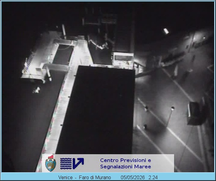 Archiv Foto Webcam Murano Hafen in Venedig