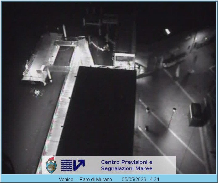Archiv Foto Webcam Murano Hafen in Venedig