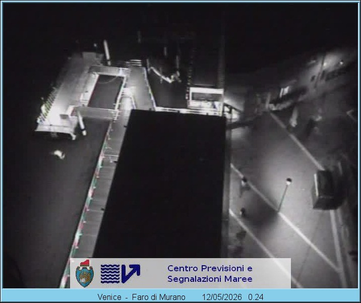 Archiv Foto Webcam Murano Hafen in Venedig