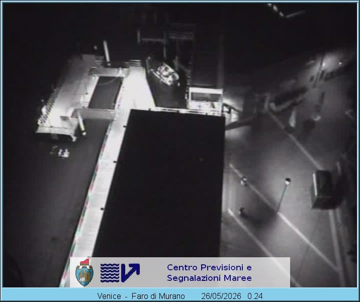 Archiv Foto Webcam Murano Hafen in Venedig
