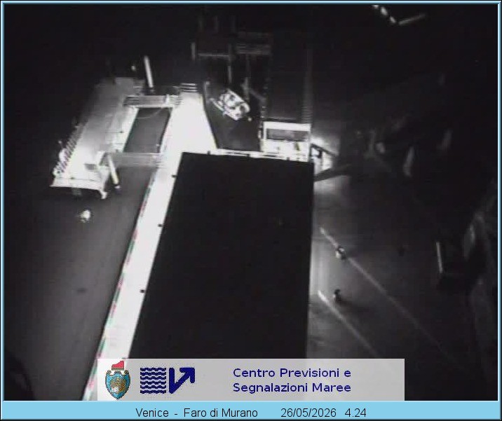 Archiv Foto Webcam Murano Hafen in Venedig