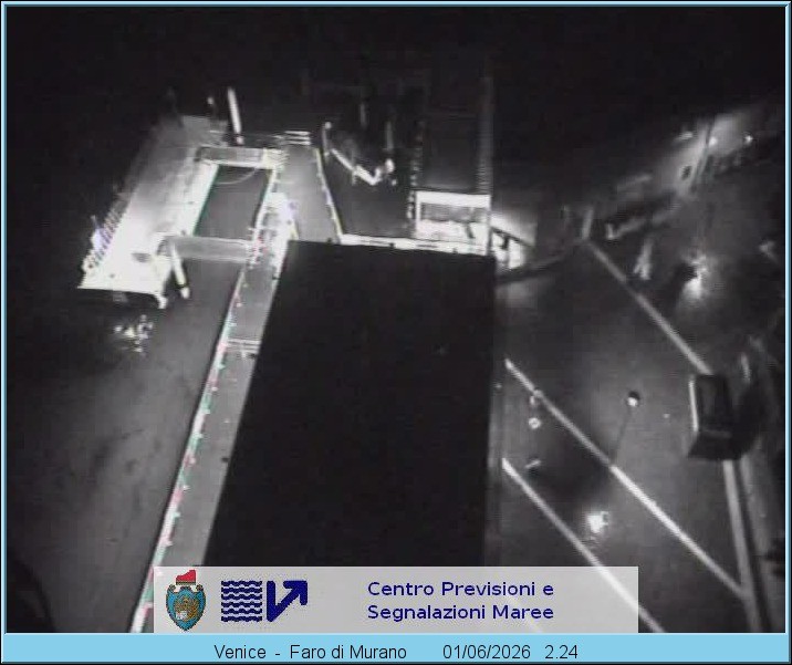 Archiv Foto Webcam Murano Hafen in Venedig