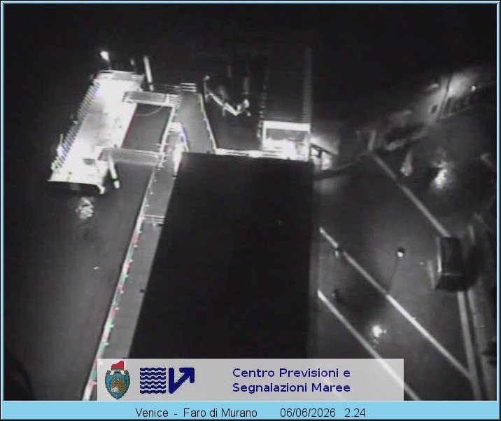 Archiv Foto Webcam Murano Hafen in Venedig