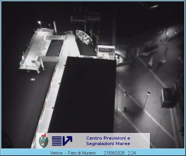 Archiv Foto Webcam Murano Hafen in Venedig