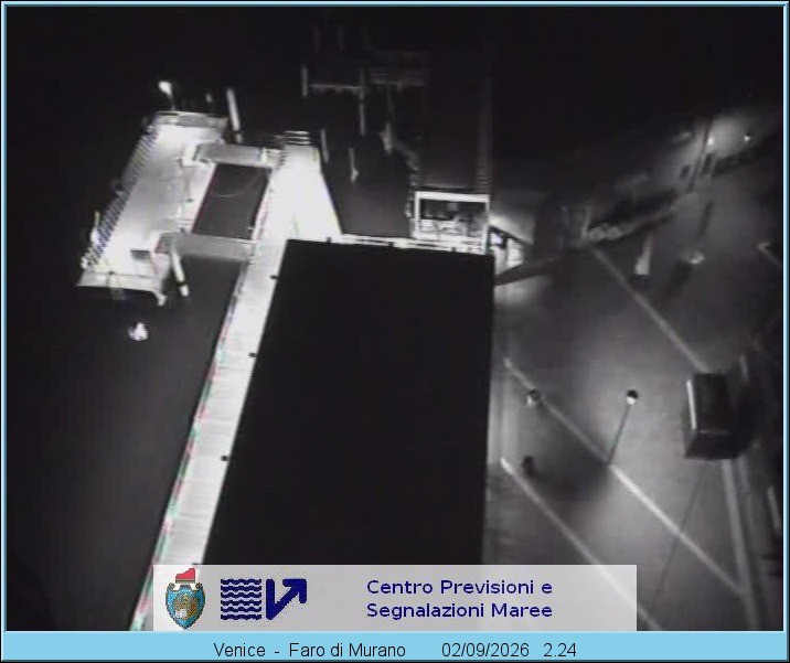 Archiv Foto Webcam Murano Hafen in Venedig