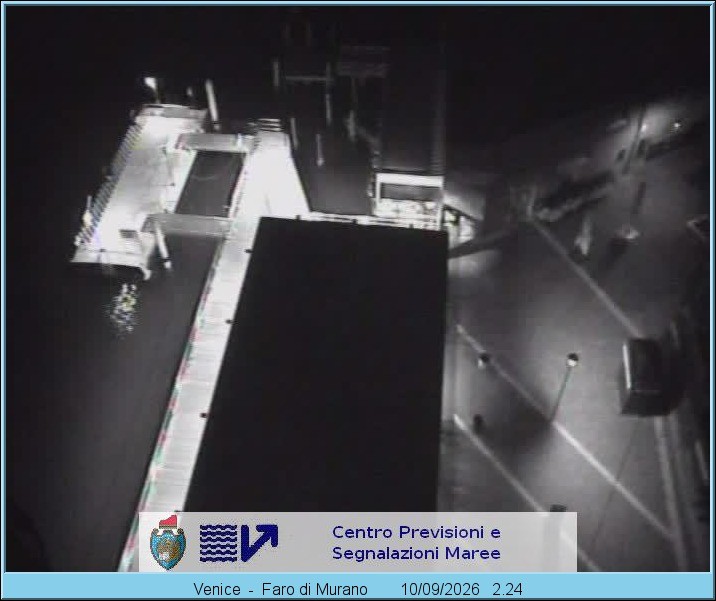 Archiv Foto Webcam Murano Hafen in Venedig