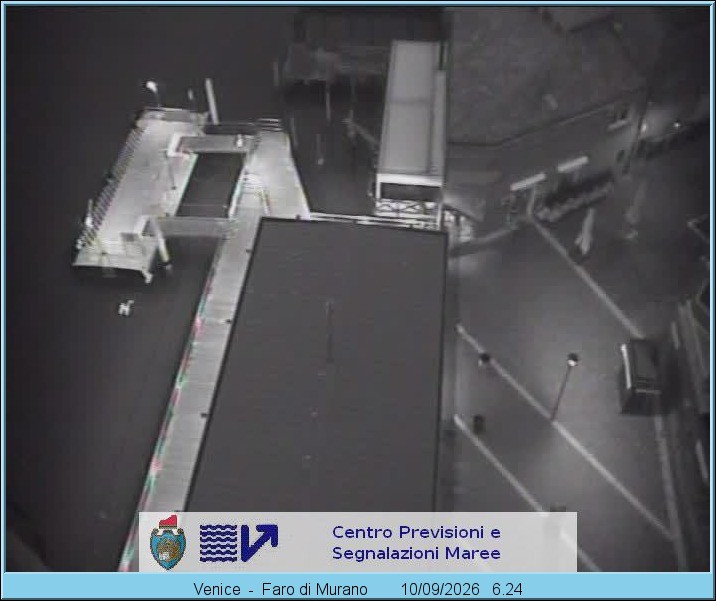 Archiv Foto Webcam Murano Hafen in Venedig