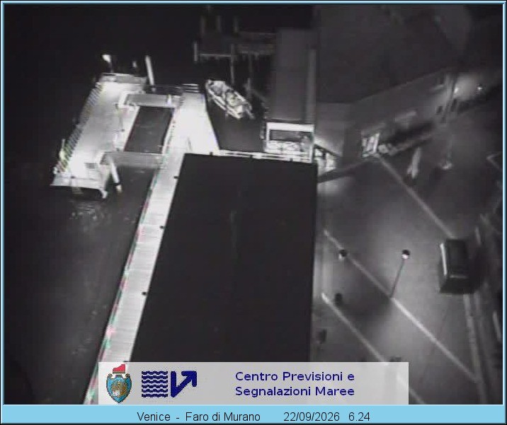 Archiv Foto Webcam Murano Hafen in Venedig