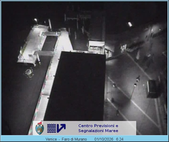 Archiv Foto Webcam Murano Hafen in Venedig