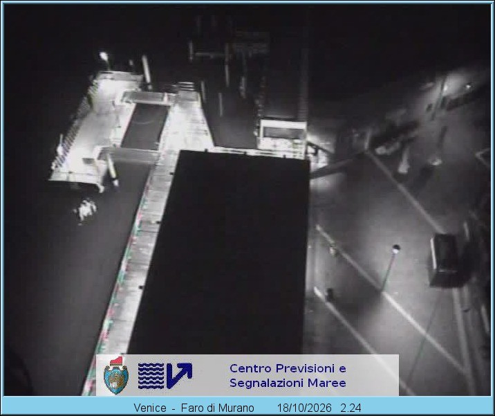 Archiv Foto Webcam Murano Hafen in Venedig