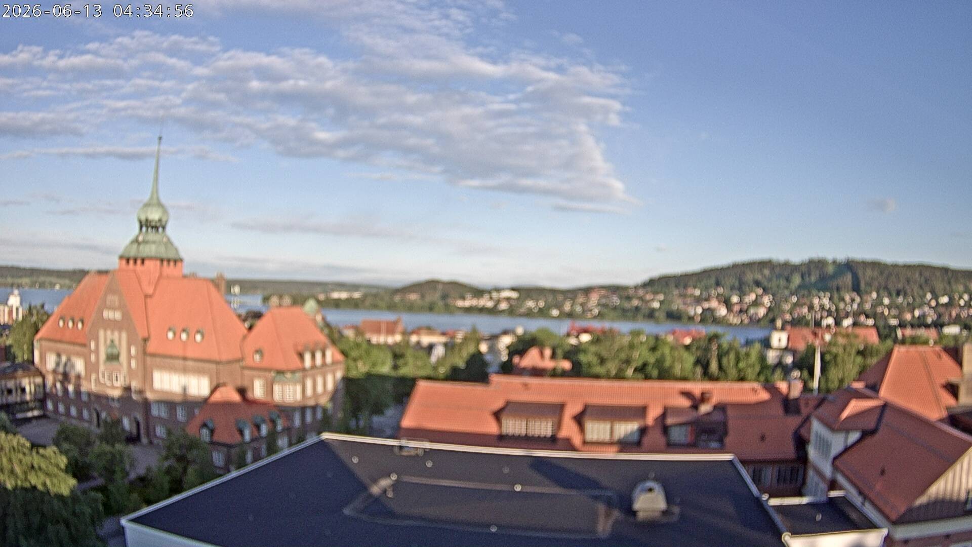 Archiv Foto Webcam Östersund Rathaus