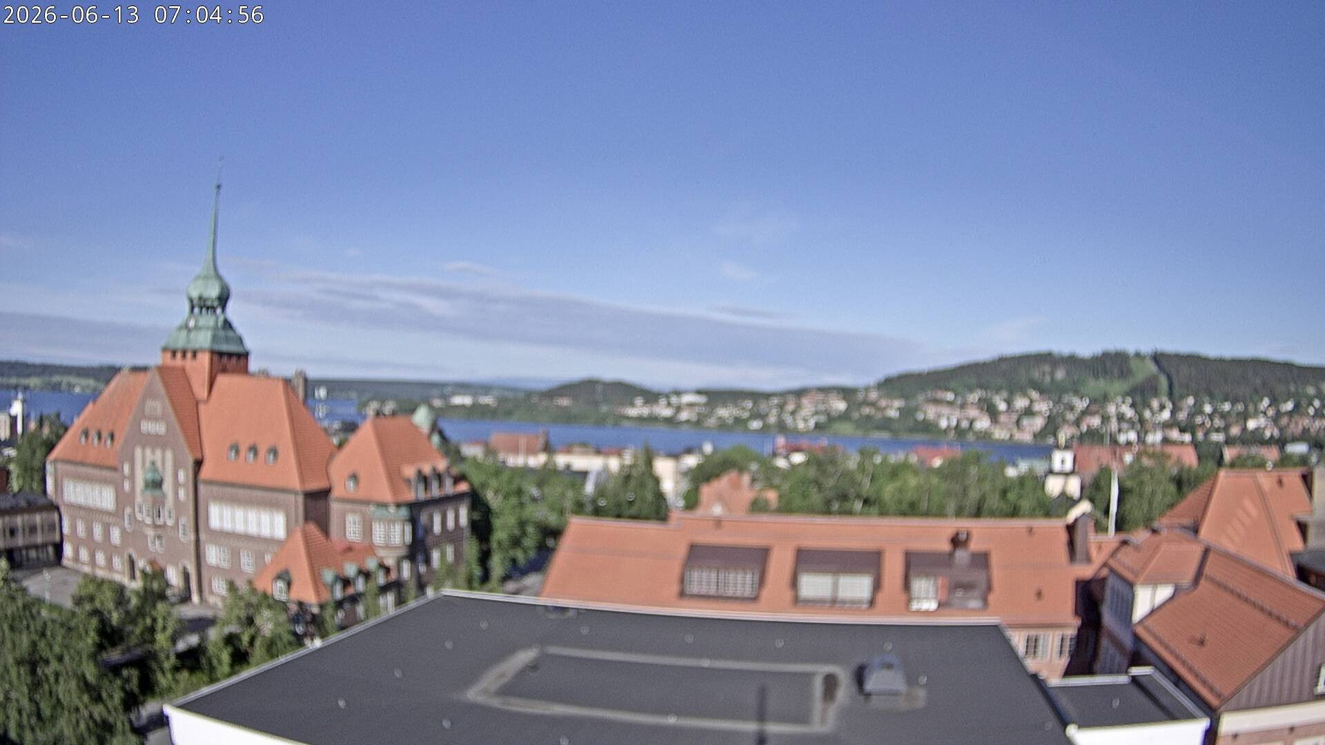 Archiv Foto Webcam Östersund Rathaus